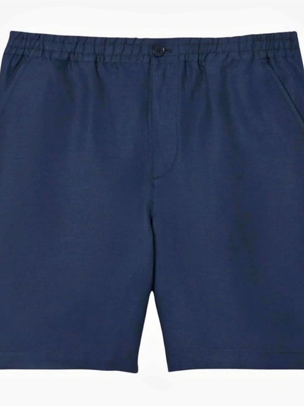 Izod Lacoste Men's Regular Fit Wool Blend Shorts Navy Blue Size XXL NWT
